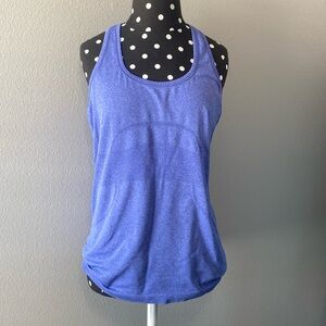 Lululemon run swiftly tech racer back. Pigment blue.